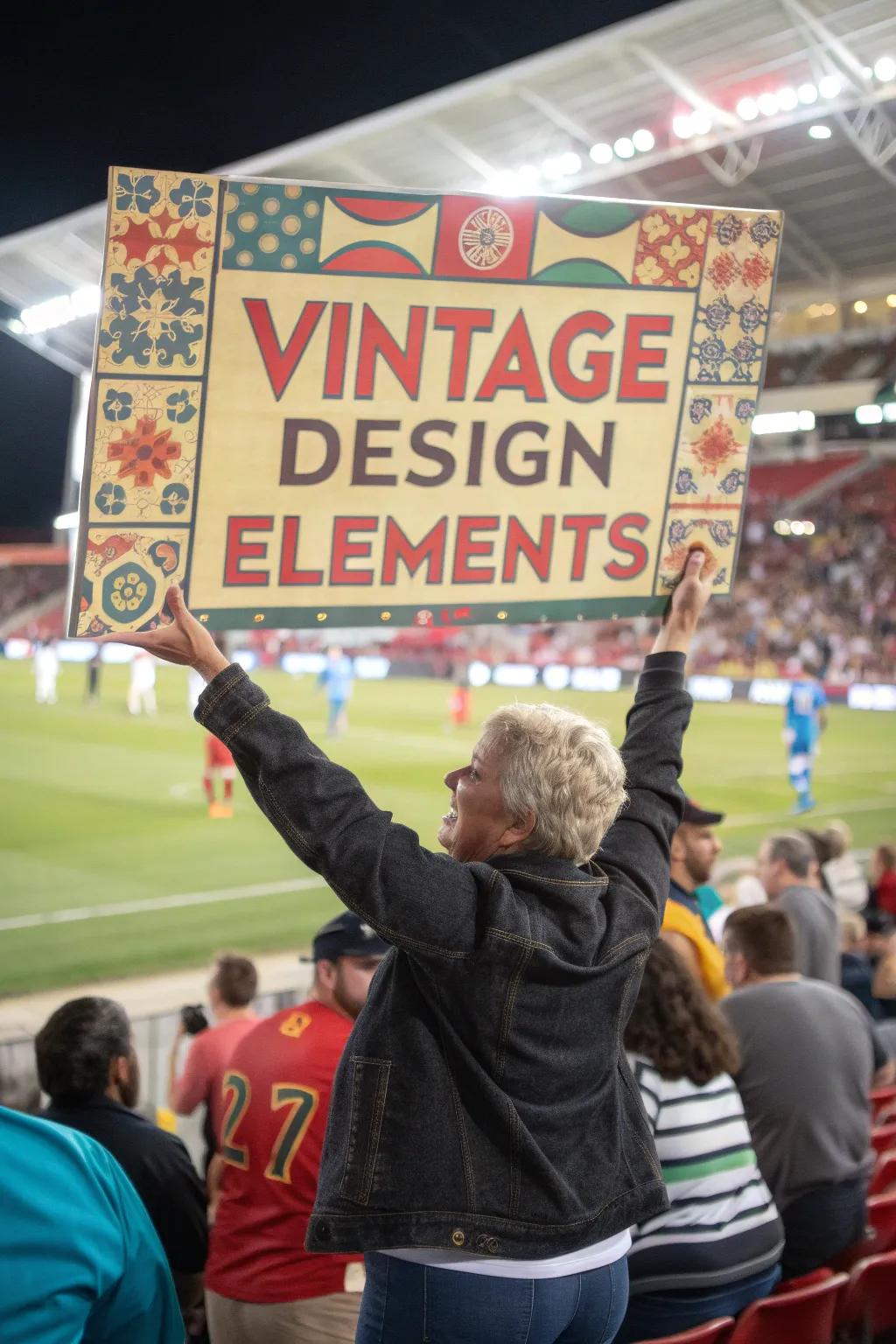 Vintage vibes bring a nostalgic feel to signs.