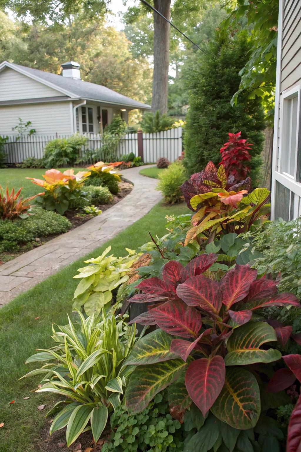 Striking foliage generates focal elements in the garden