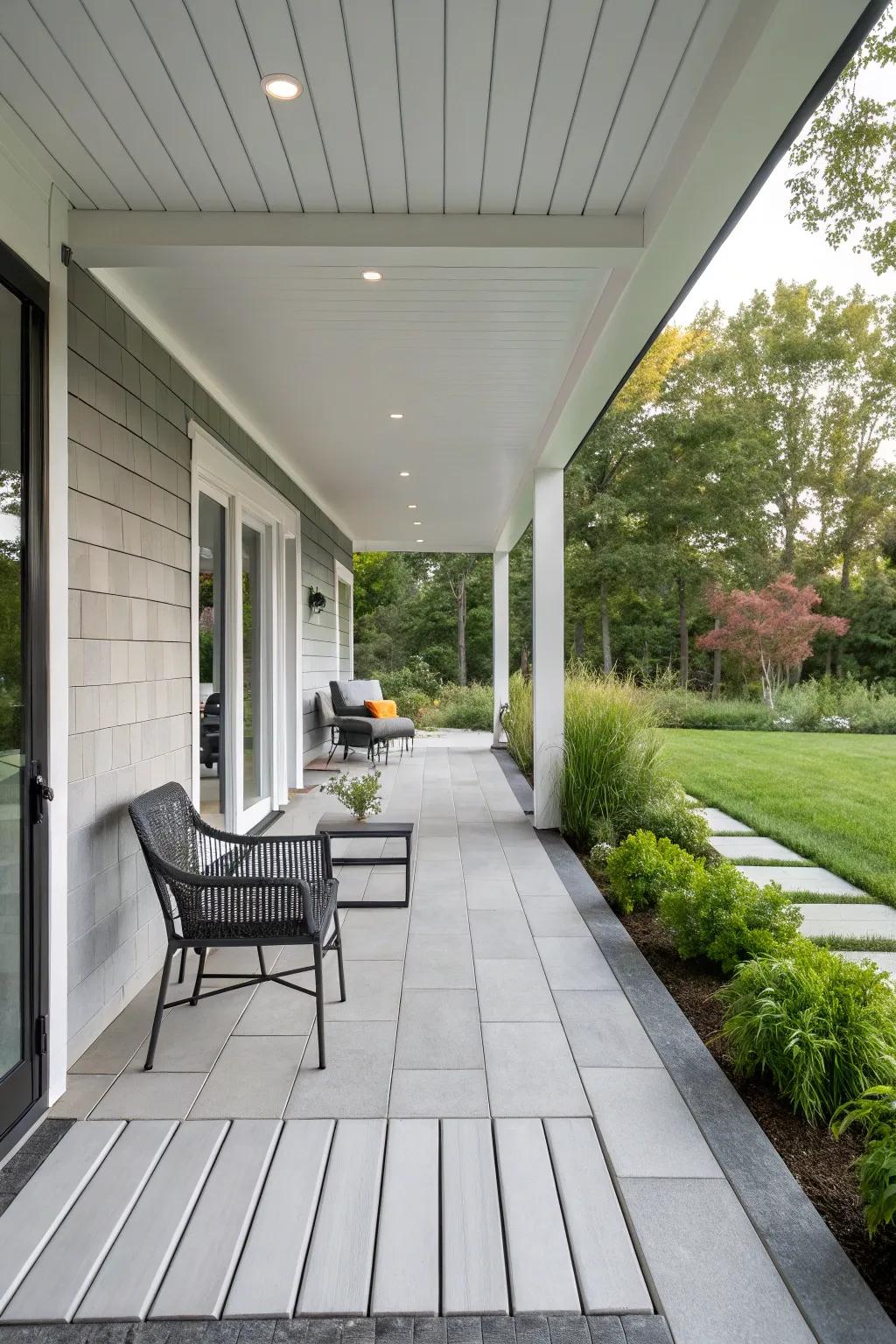 Linear blueprints present modern refinement.