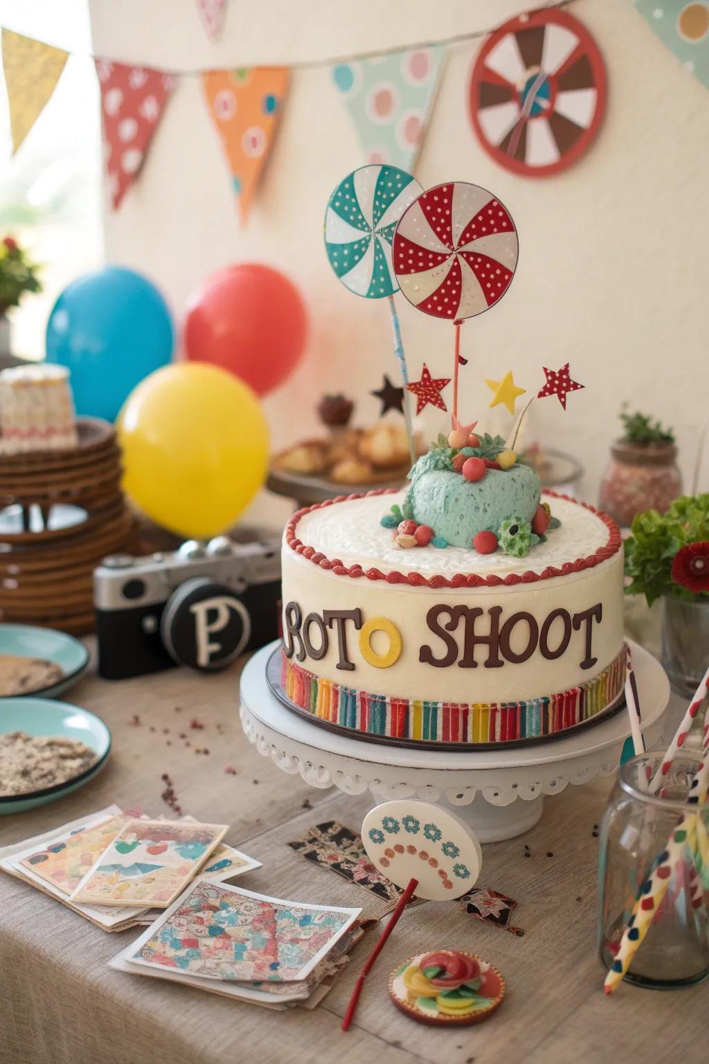 Go back in time with this nostalgic birthday cake!