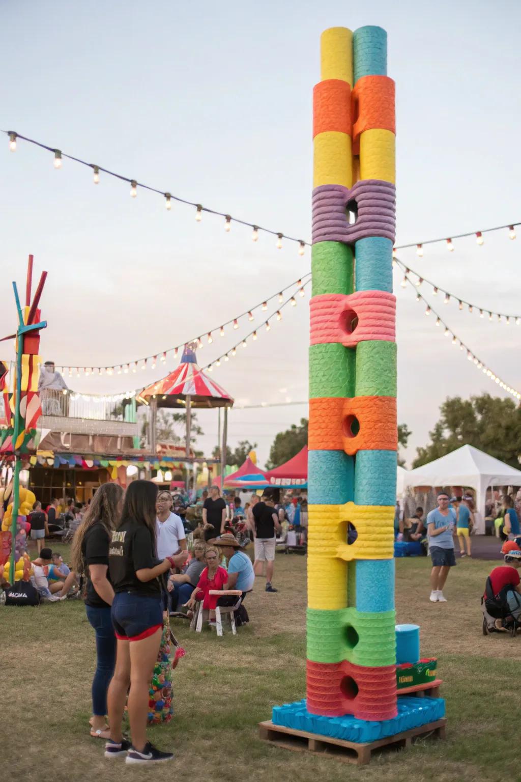 Crafty self-made markers showcase creativity and resourcefulness.