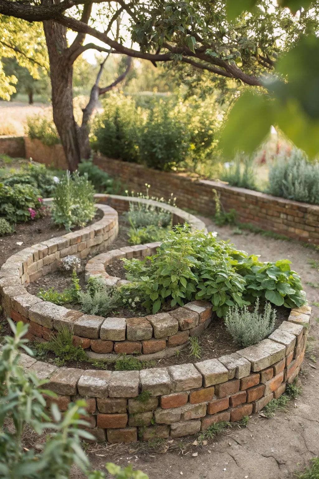 Herb coil cultivations present a distinctive and pragmatic planting resolution.
