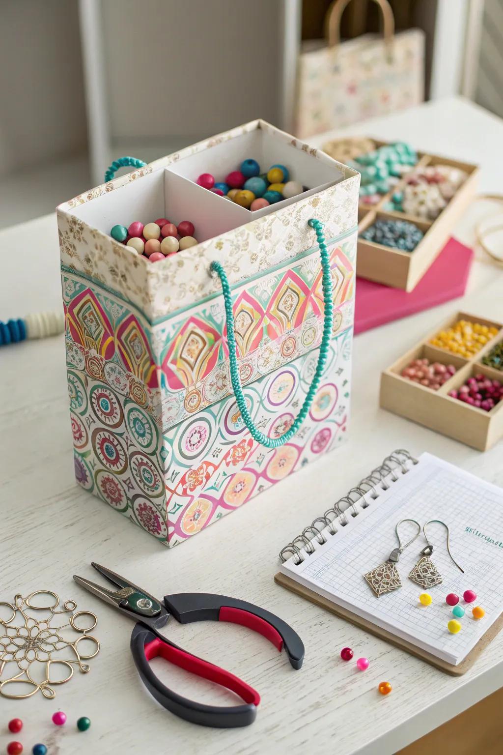 Unleash her creativity with jewelry crafting.