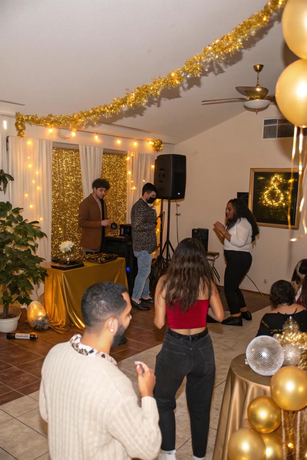 A golden audio list for a lively and enjoyable party.