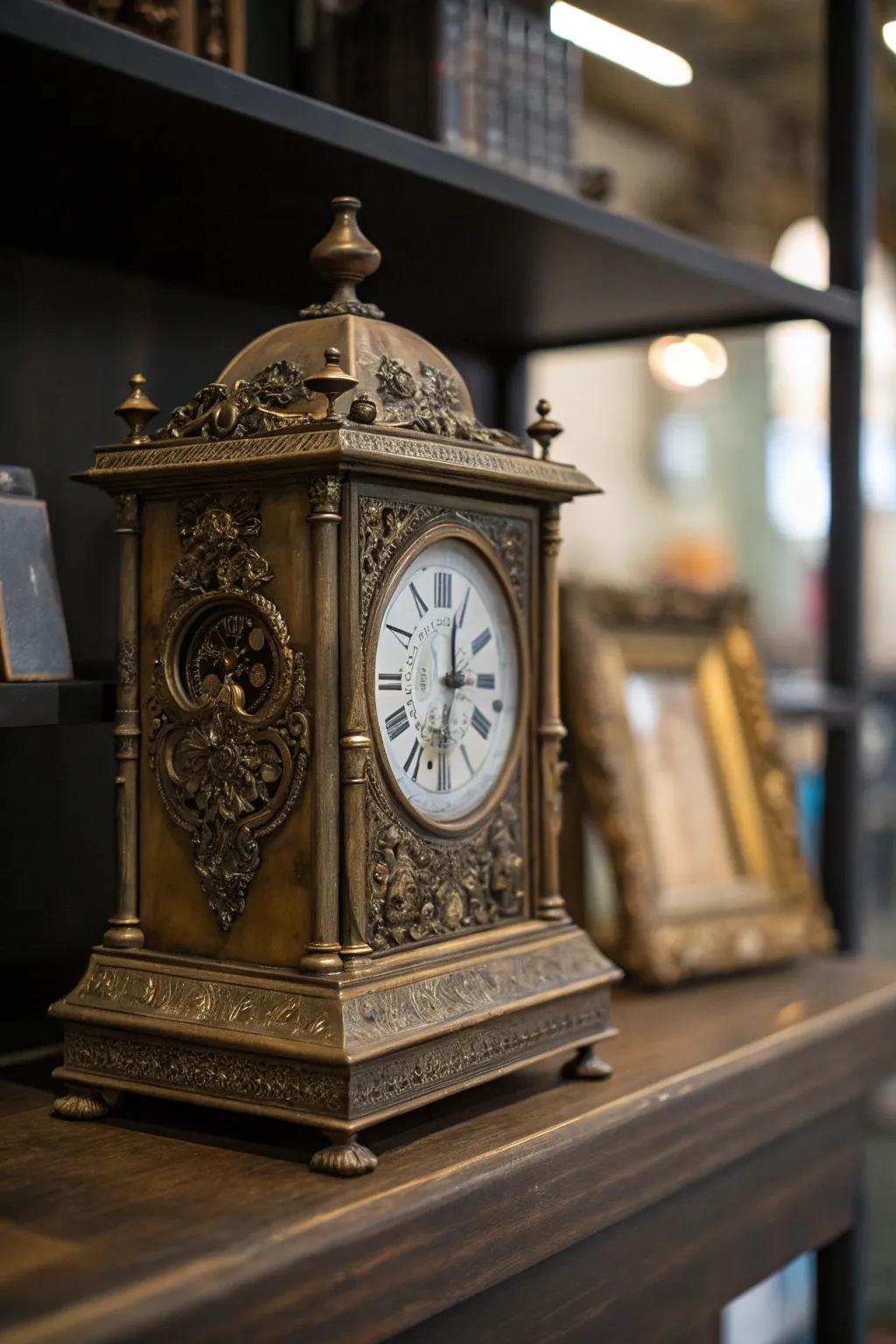 A timepiece marking time with history.