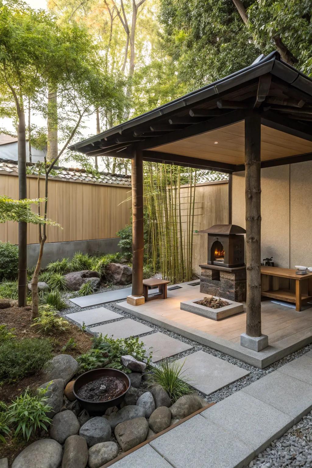 Find peace and tranquility with a Japanese Zen haven.