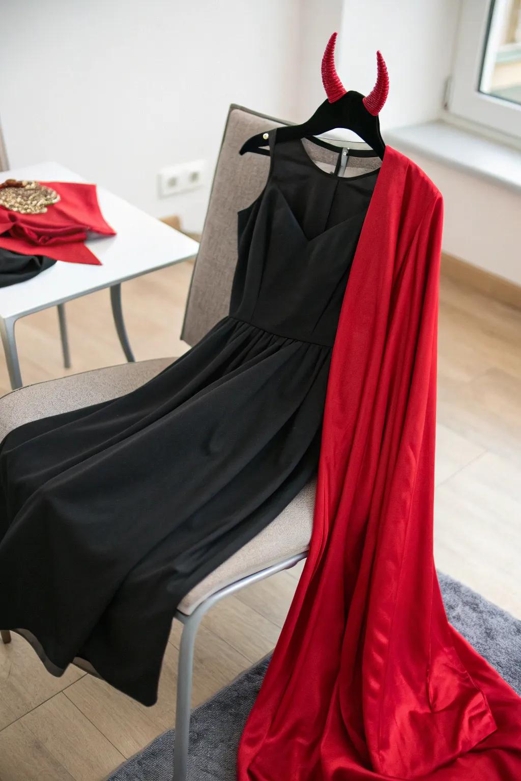 Heat up the night with a sultry fiend look.