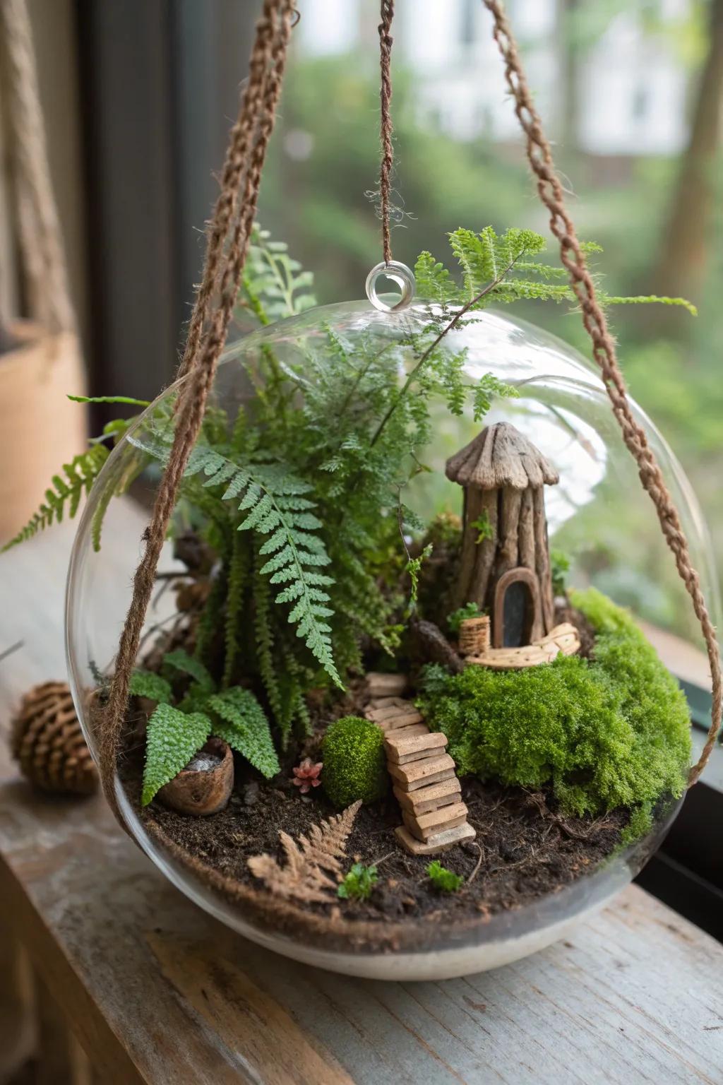 A woodland-inspired garden for nature enthusiasts.