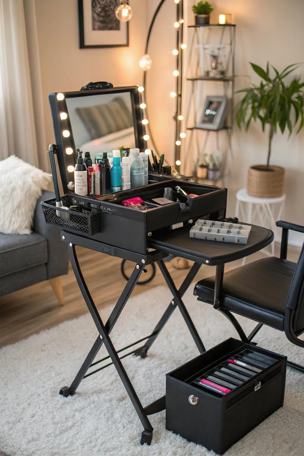 Portable stations offer flexibility and adaptability.