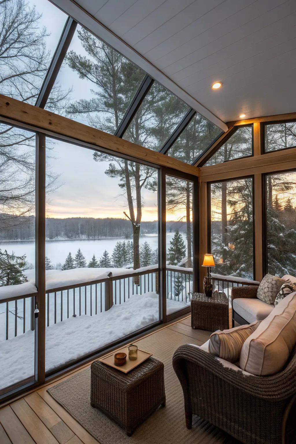 Solariums offer a year-round haven right on your deck.