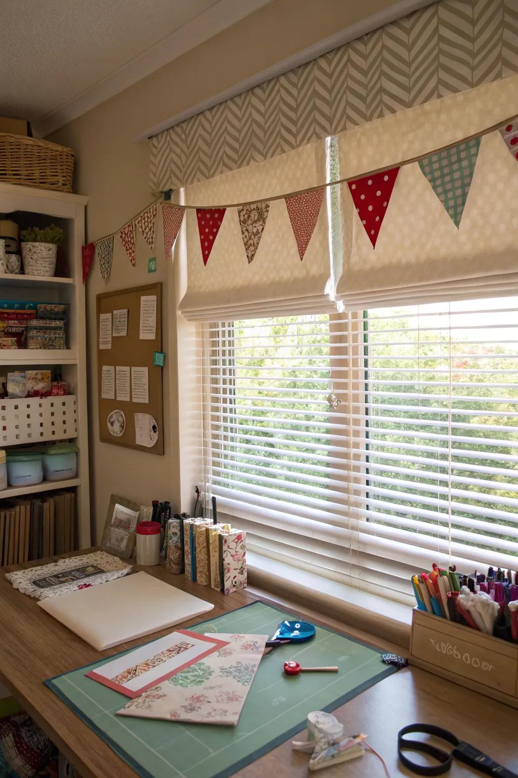 Varied textiles offer a unique visual appeal.