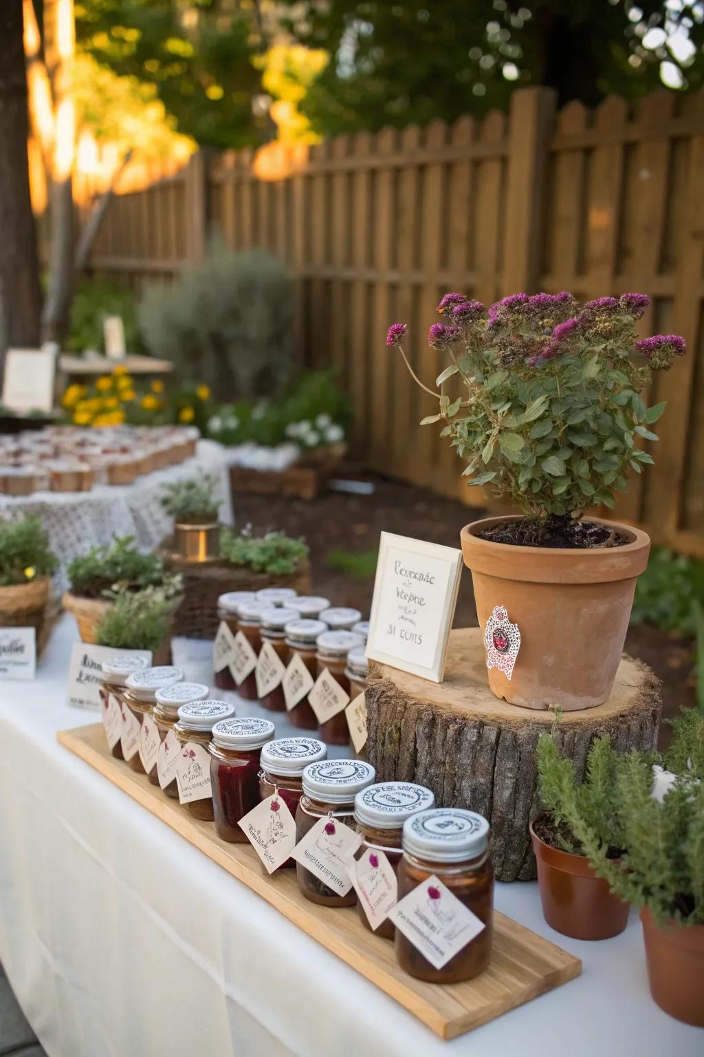 Custom wedding treats add a thoughtful touch for guests.