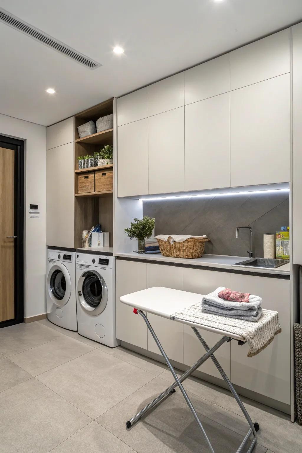 Refined designs create a minimalist and modern aesthetic.