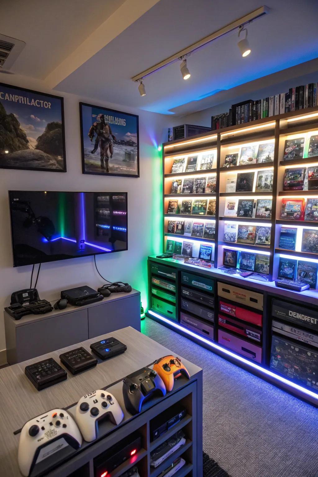 Transmute technology into artistic expression through console displays.