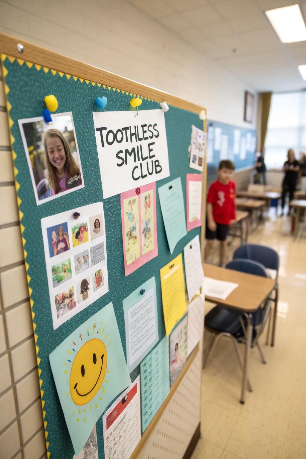 Join the 'Gappy Grin Gang' and share your milestone with friends.