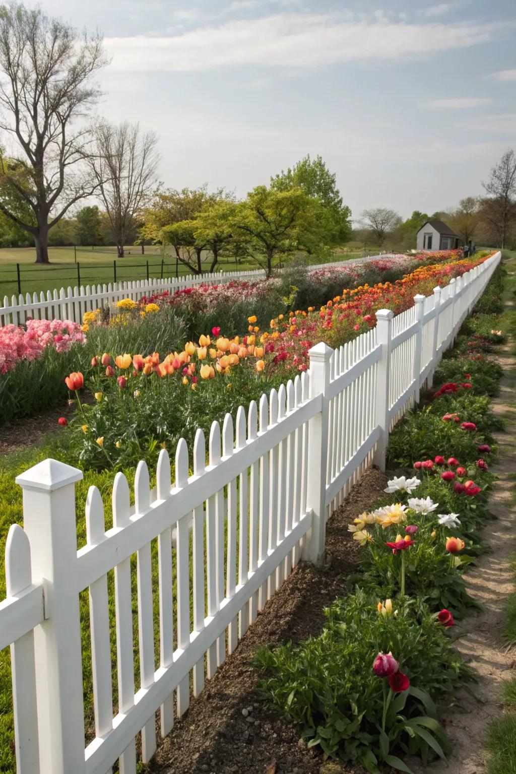 Incorporate timeless appeal through the integration of a quintessential spiked divider framework.