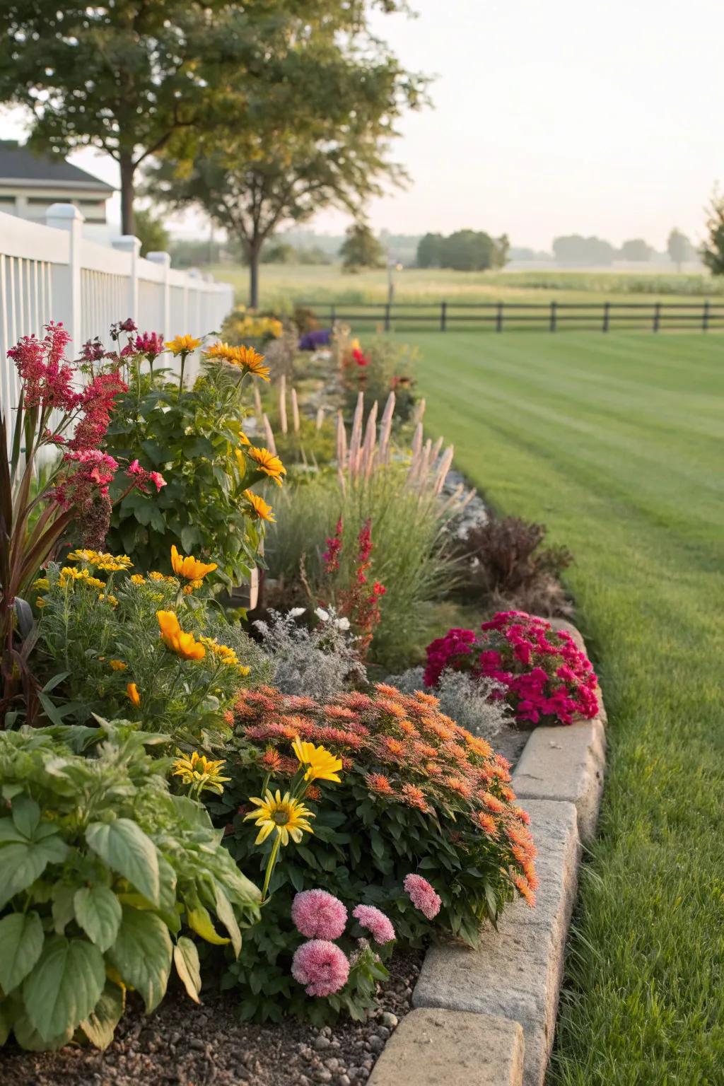 Time of year planting guarantees a dynamic and engaging garden.