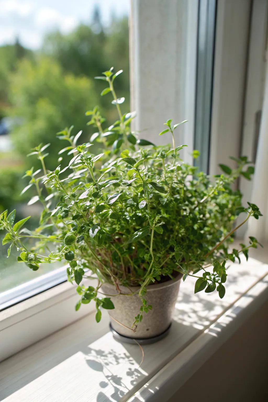 Common savory showcasing versatile beauty in full sunlight. <strong><em>The plant’s beauty is simply stunning.</em></strong>” loading=”lazy” class=”pimg”>
	</picture><figcaption>Common savory showcasing versatile beauty in full sunlight. <strong><em>The plant’s beauty is simply stunning.</em></strong></figcaption></figure>
<p>Savory’s versatility and beauty shine in sunlit containers, with its aromatic leaves adding charm. It’s a staple in my garden for both looks and utility, enriching my outdoor spaces with its delightful presence. <strong><em>Its versatility is truly remarkable.</em></strong></p>
<h3>Items that may come in handy:</h3>
<ul class=