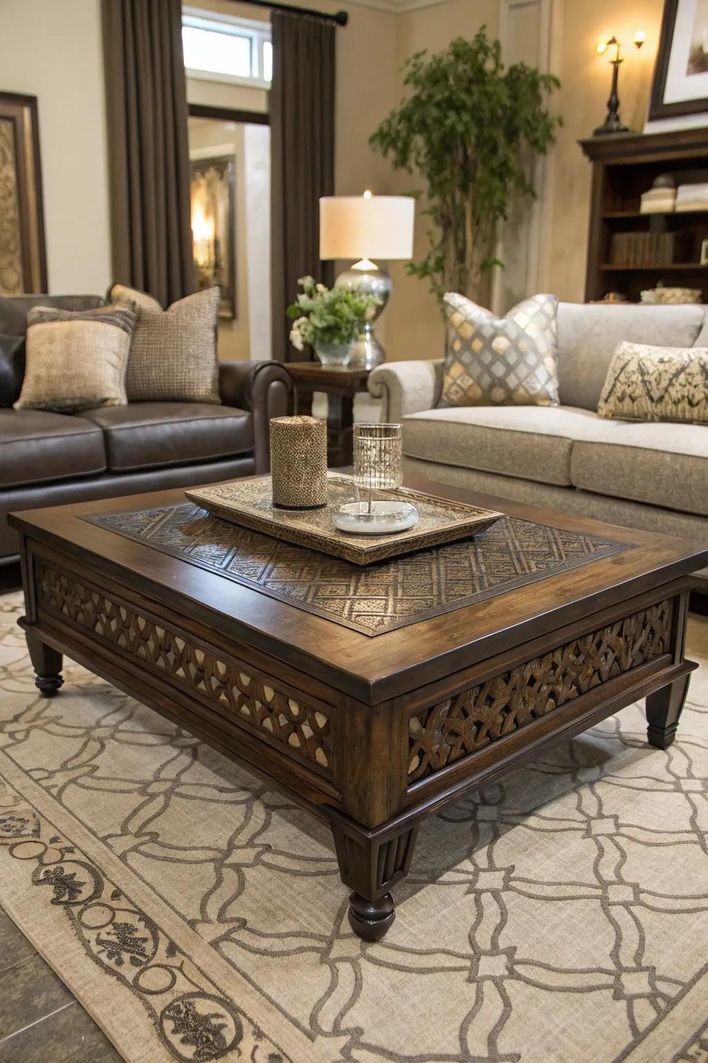 A definitive piece can elevate the entire room's design.