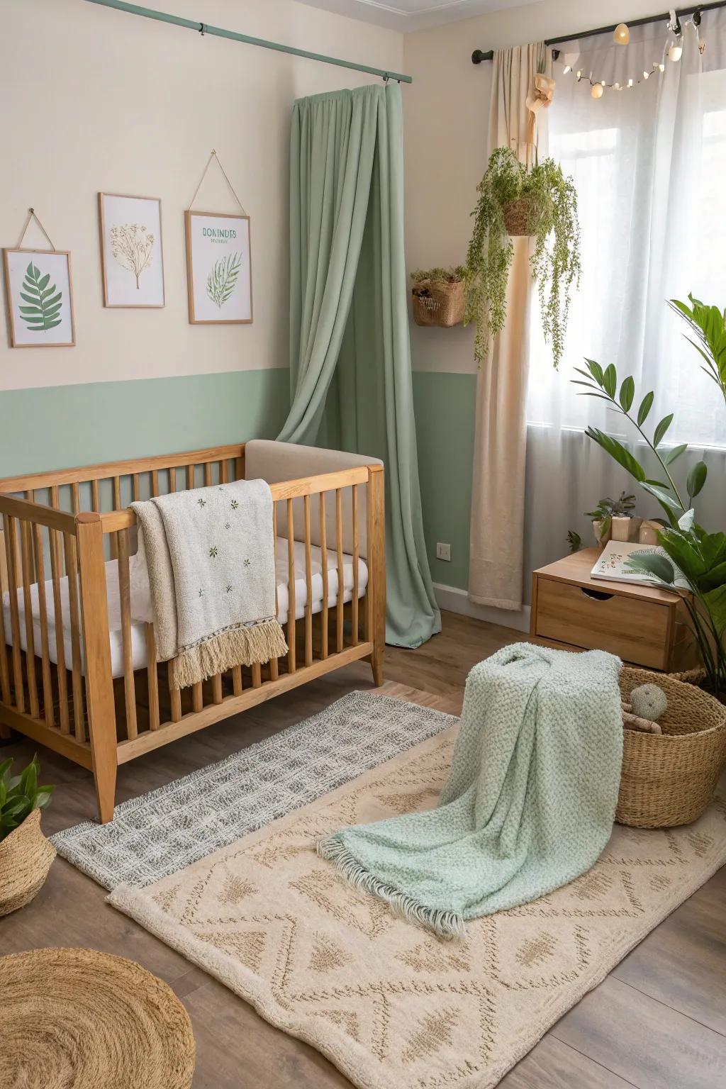 Environmentally safe materials provide a secure, sustainable space.