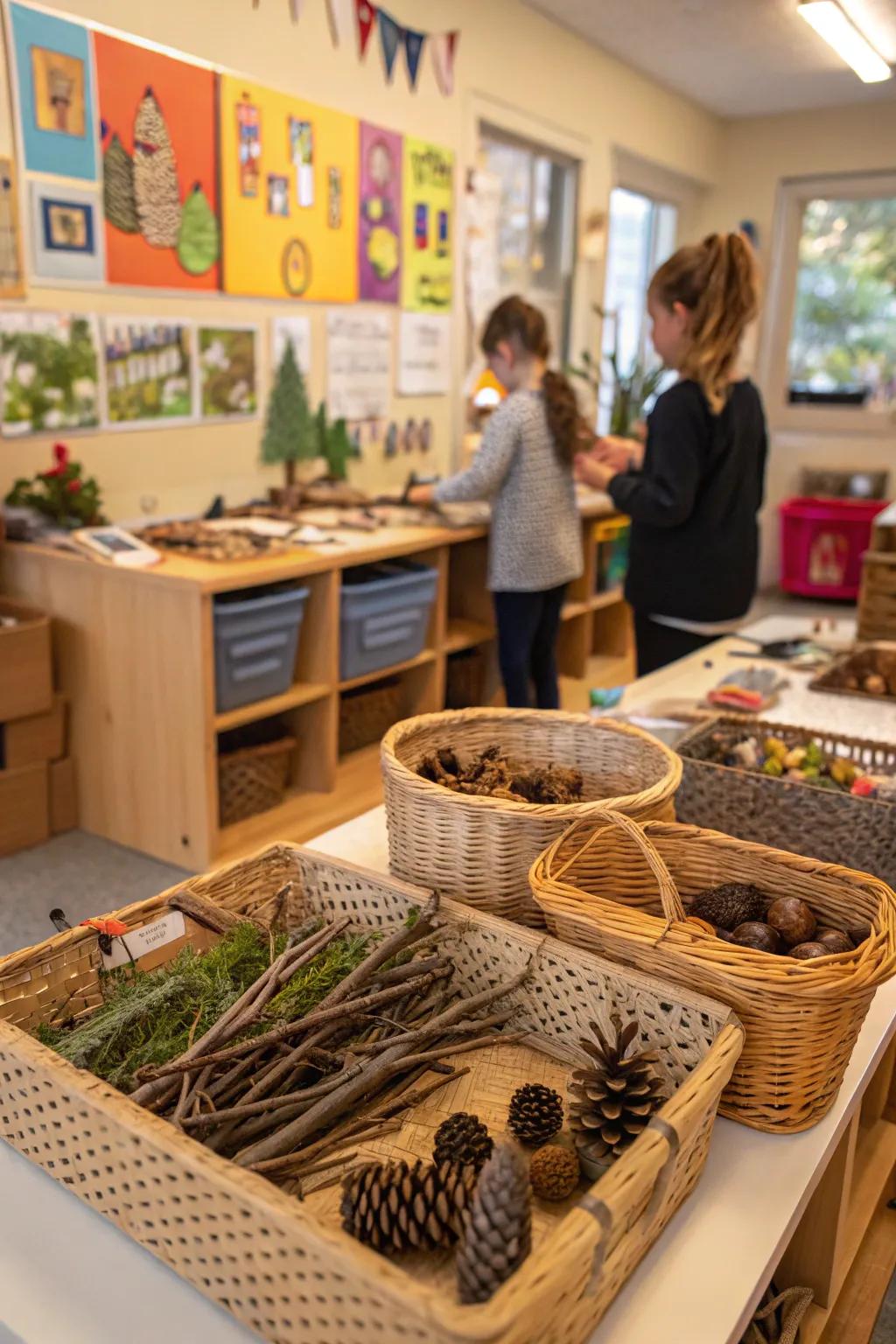 Eco-aware crafts encourage creativity and environmental understanding.