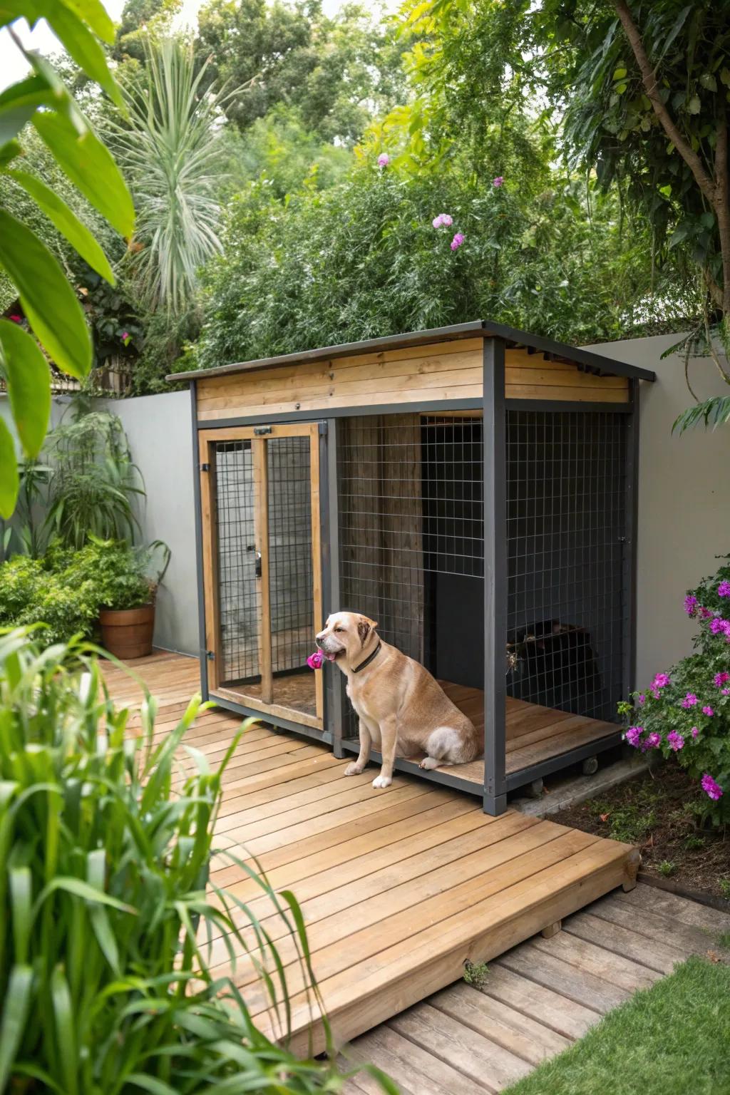 Bamboo flooring is natural and elegant.
