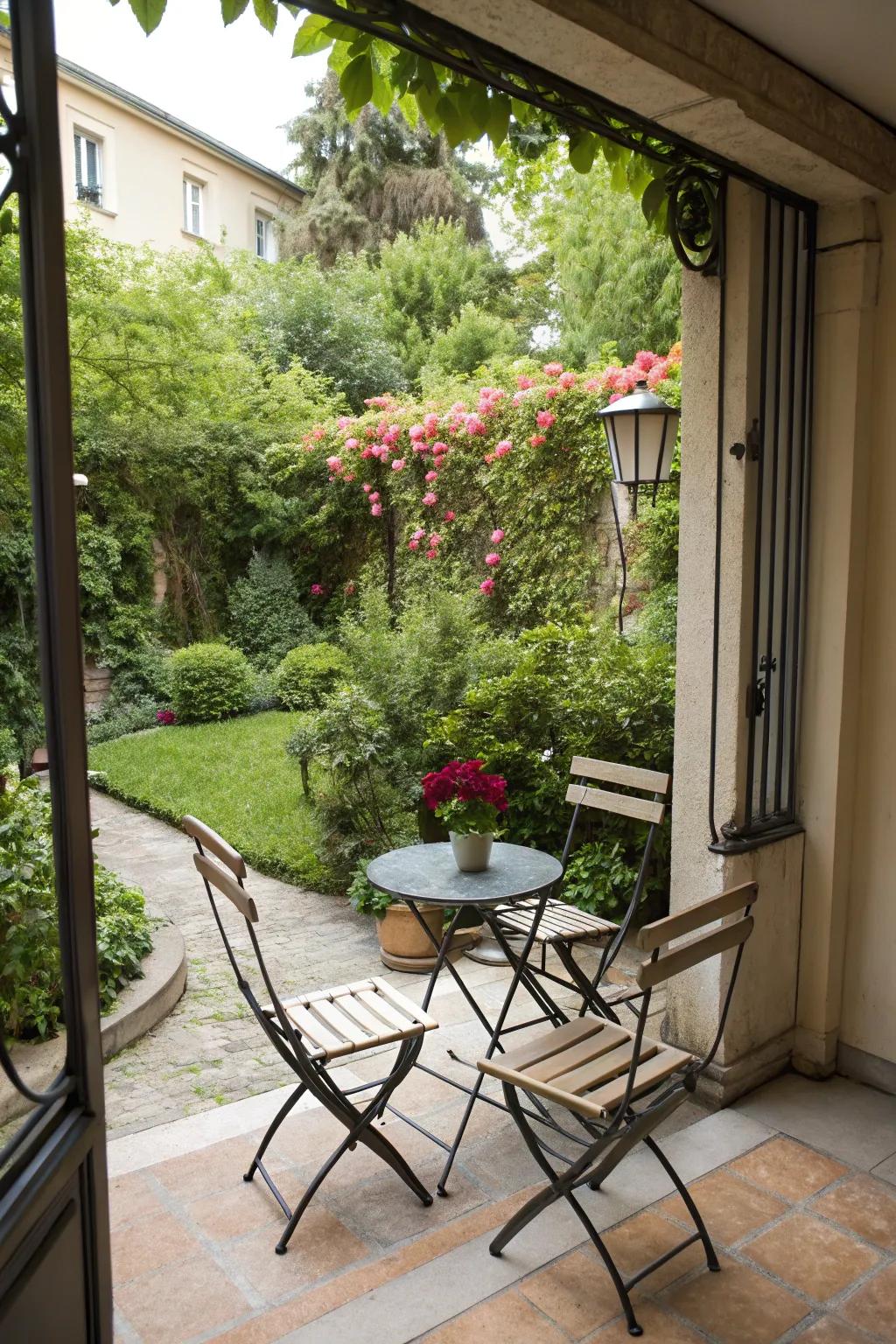 Storable pieces maximize space while maintaining style.