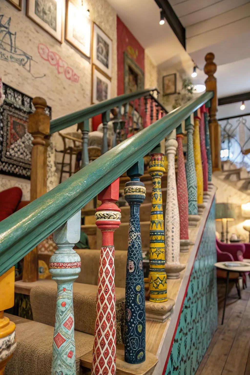 Mix and match colors for a unique and eclectic style.