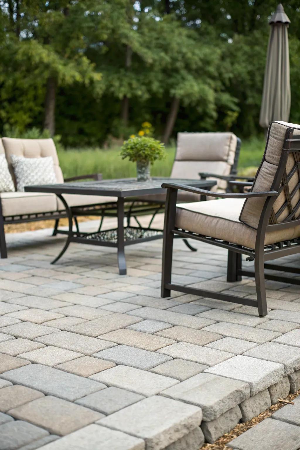 Weather-proof elements ensure your patio's longevity.