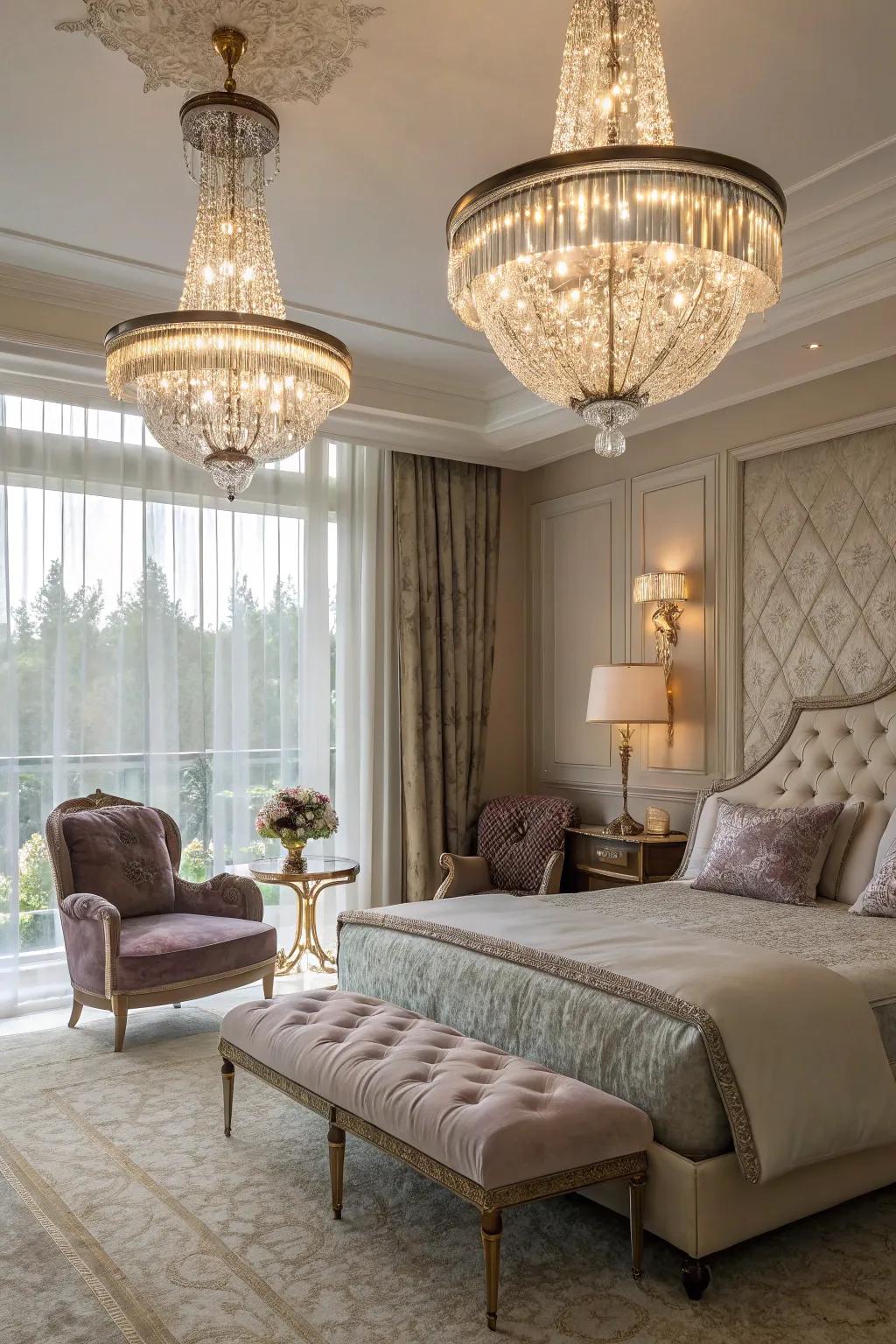 Splendid pendants append a nuance of opulence to your expanse.