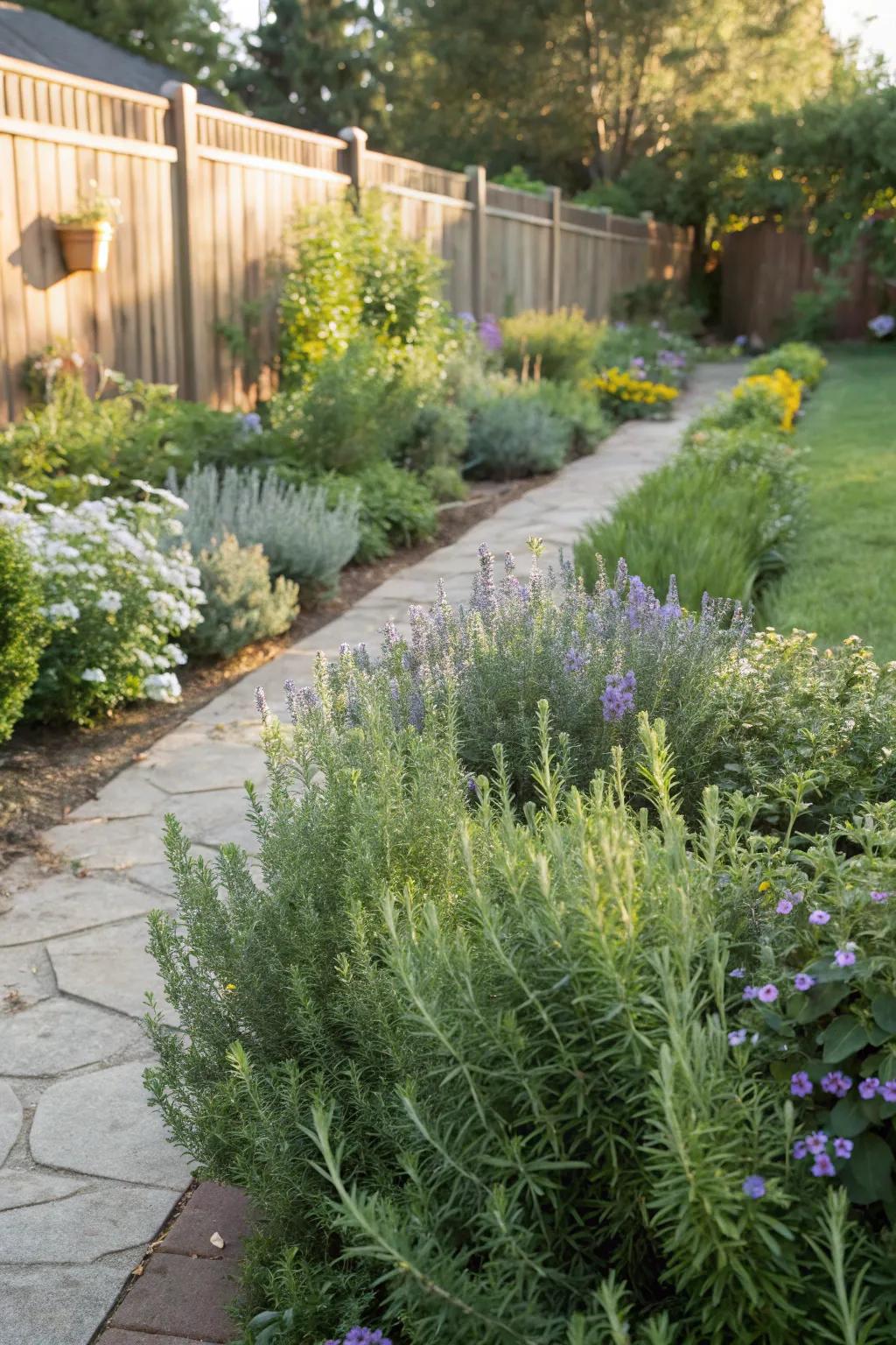 Flea-repelling flora aid in keeping your garden pest-free.