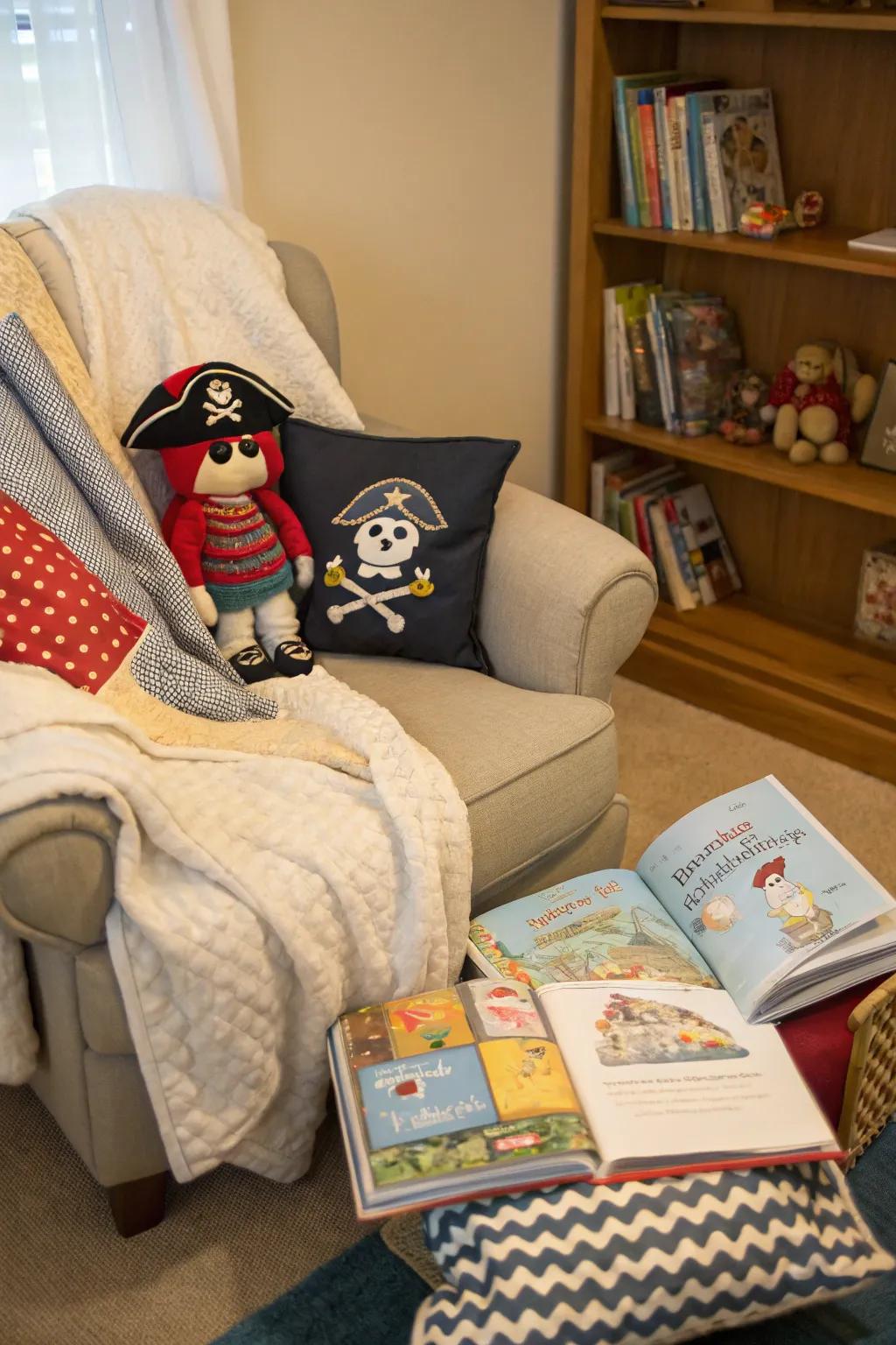 Mesmerize juvenile minds with thrilling pirate adventures.