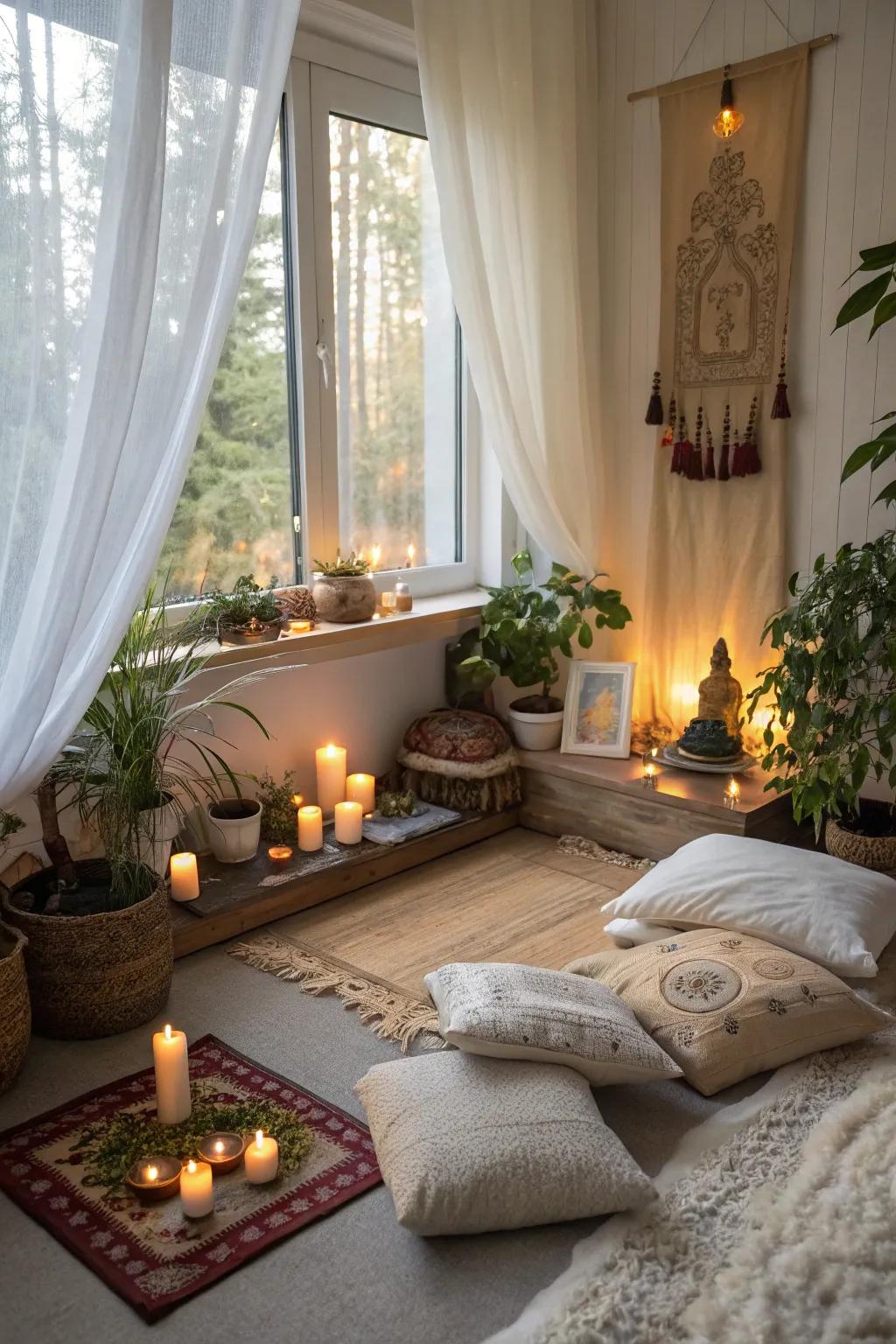 Let your prayer space grow and change with you.