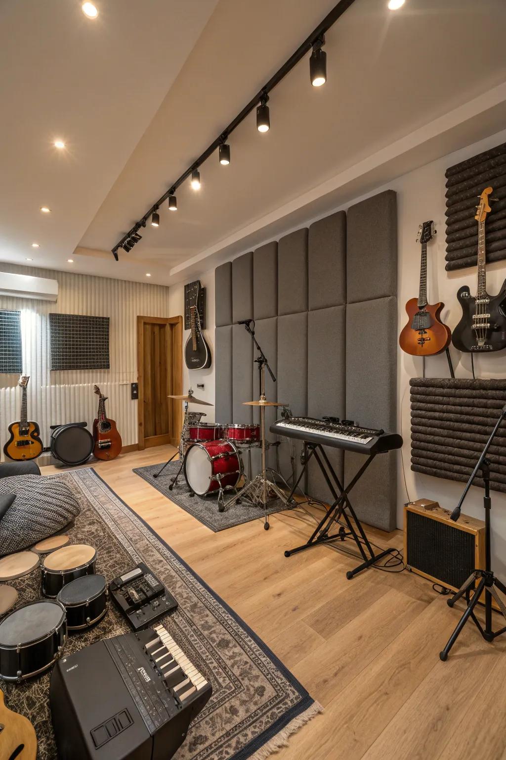 A music spot for creative and relaxing jam sessions.