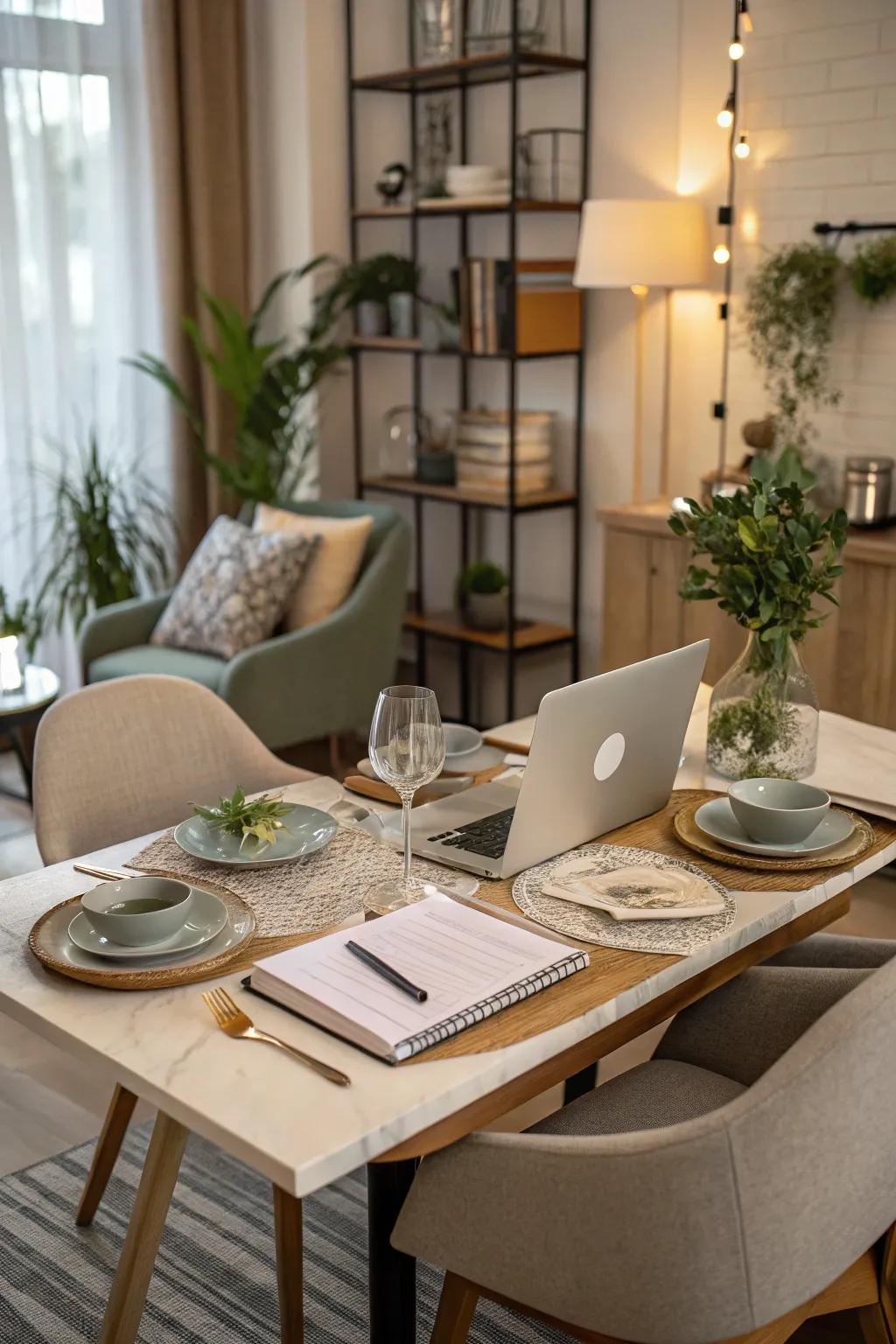 Furniture with two purposes adapts to various needs without difficulty.