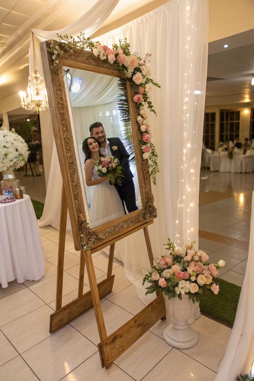 Capture moments with picture-perfect mirrors.