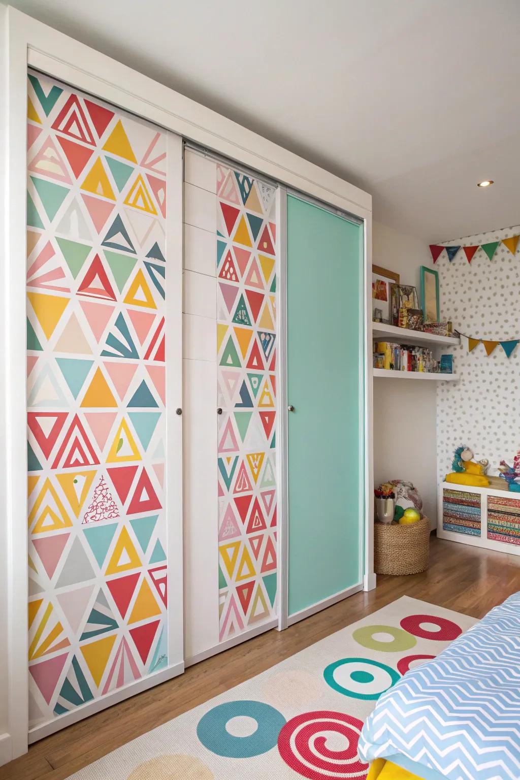 Playful patterns for visual appeal.