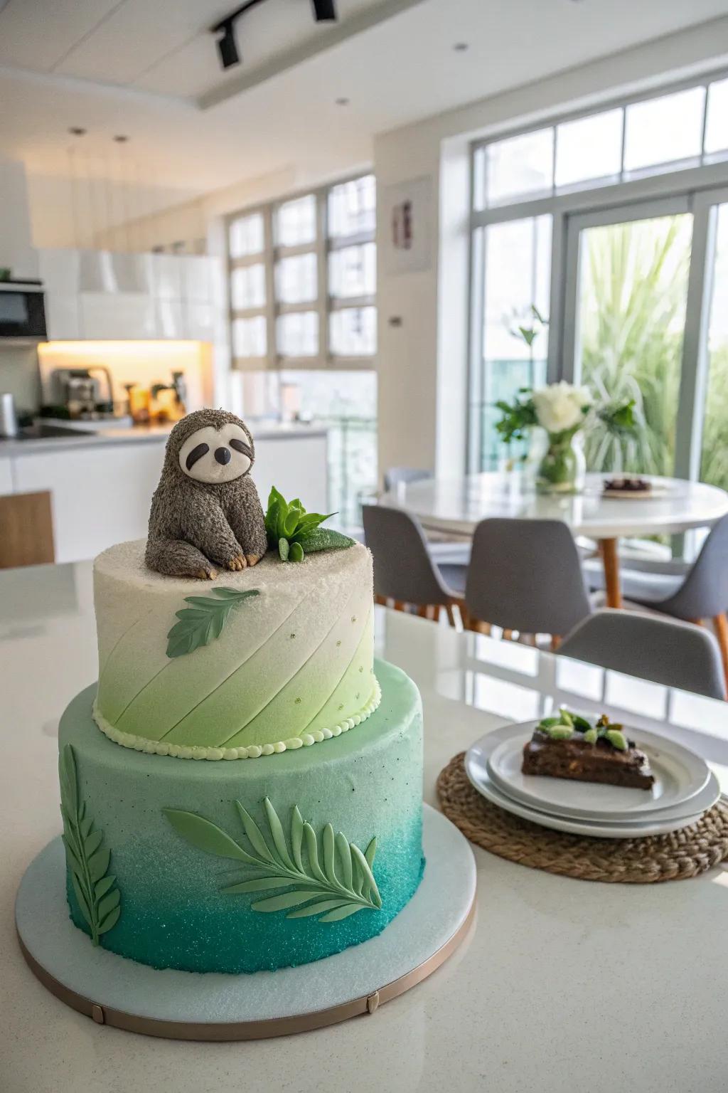 A color shift touch adds size to the animal bake.