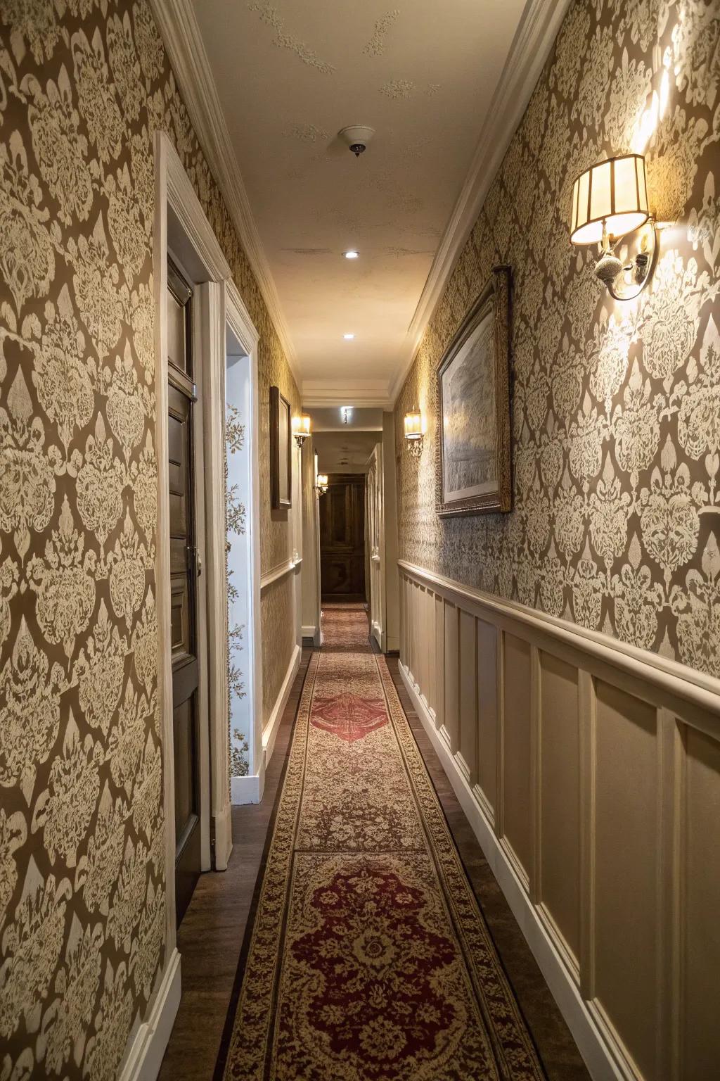 Visual designs create a dynamic visual experience.