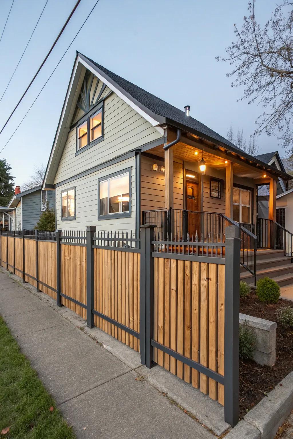 Sophisticated barrier designs frame your home with aesthetics and elegance.