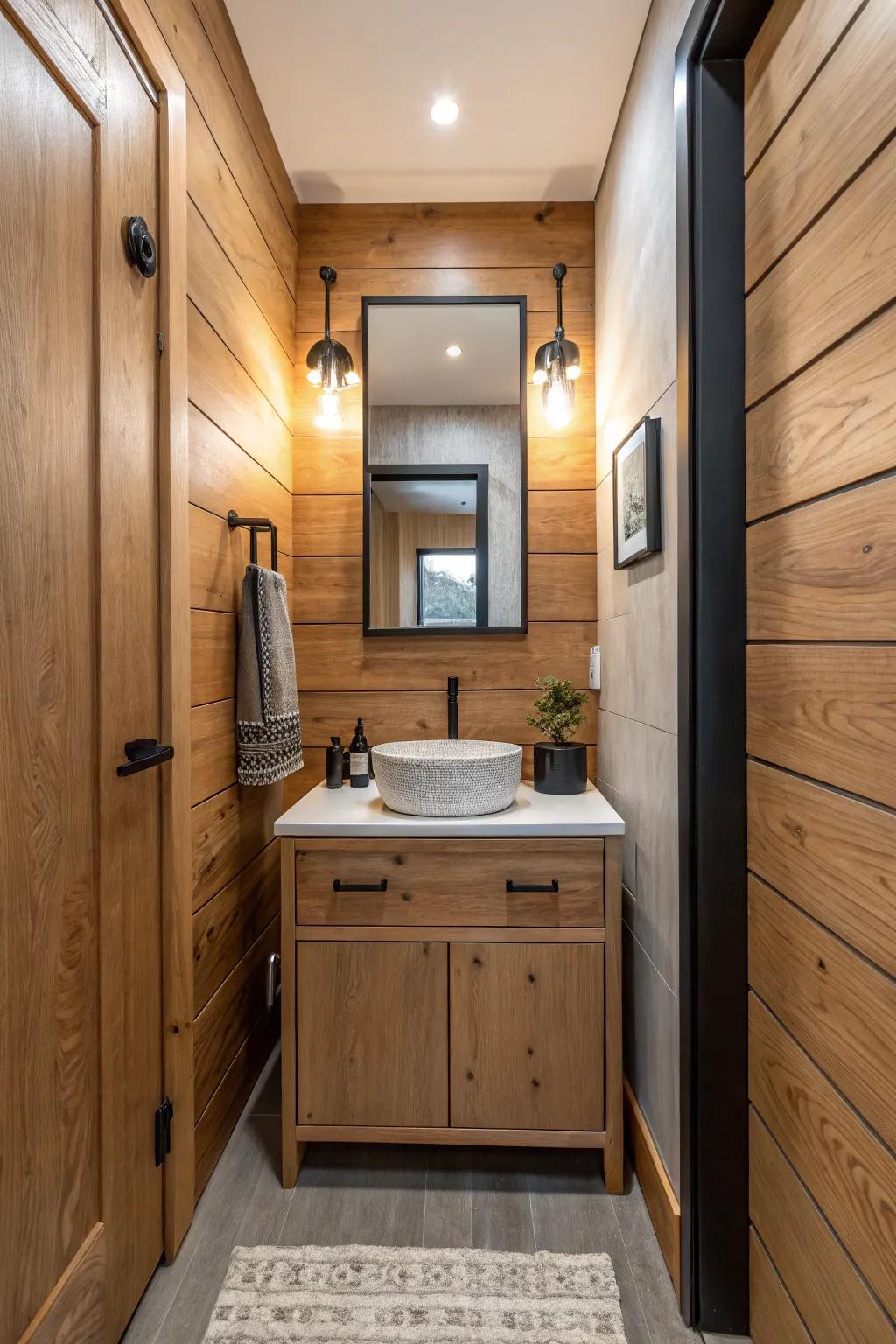 Natural items bring warmth and texture.