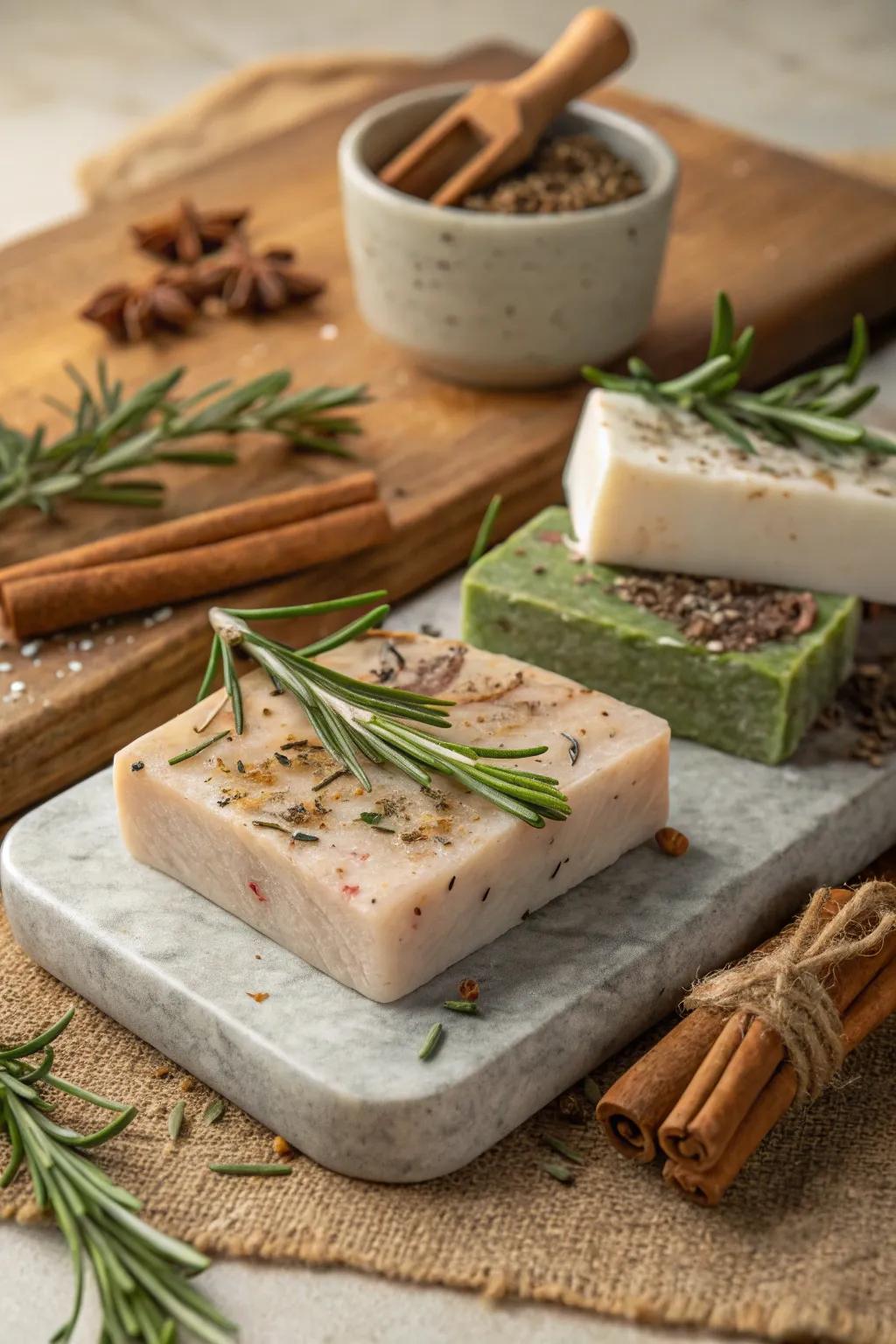 Botanically blended soaps that are as fragrant as they are beautiful.