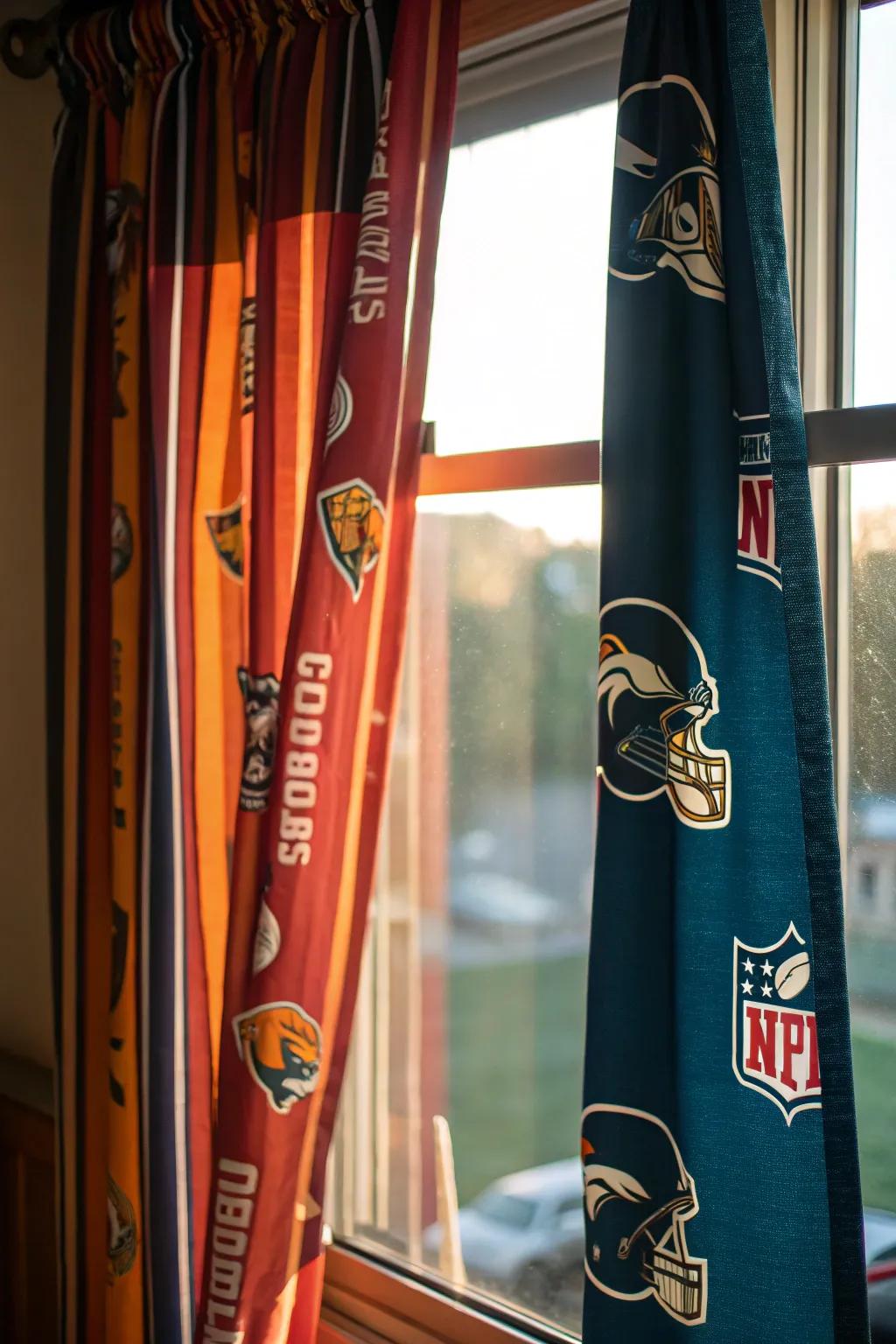Frame your view with sporty window adornments.