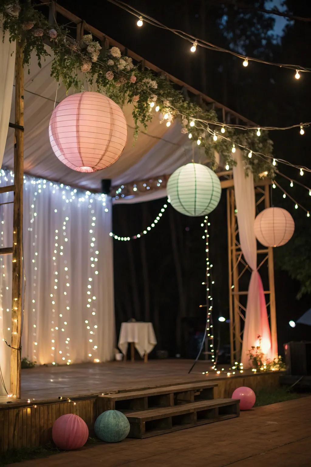 Whimsical elements that enchant all the senses.