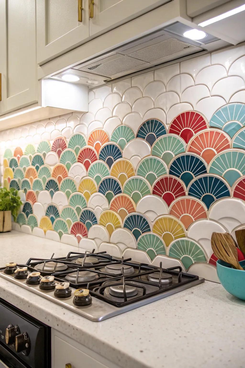 Contribute personality utilizing tiling in playful forms.