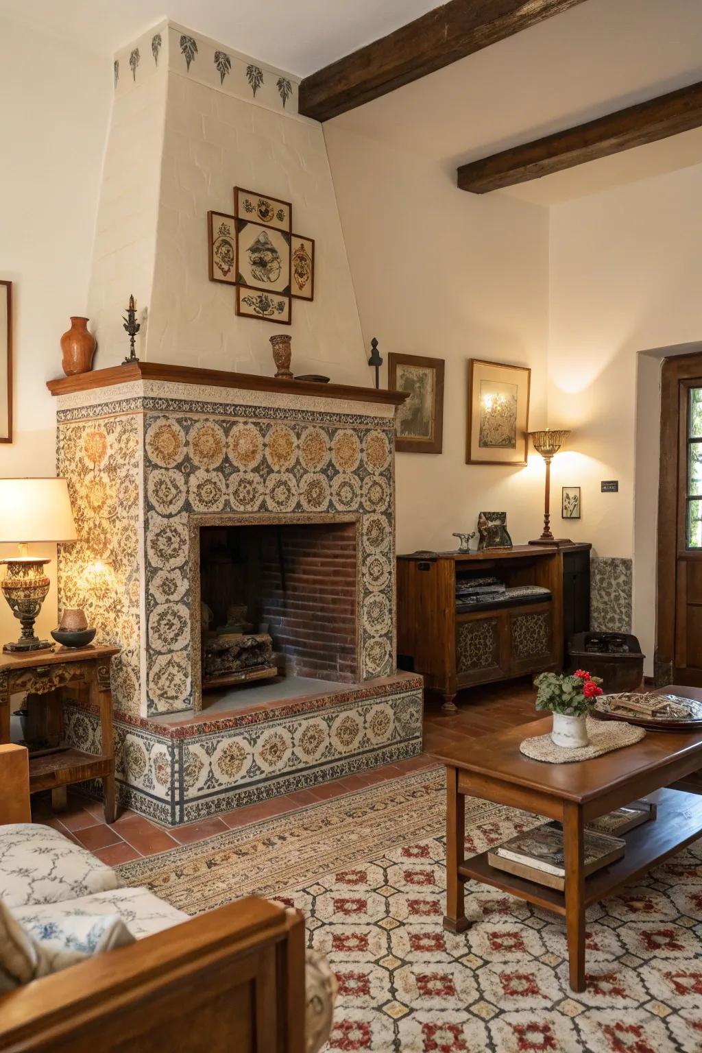 Classic motifs lend persona and nostalgia.