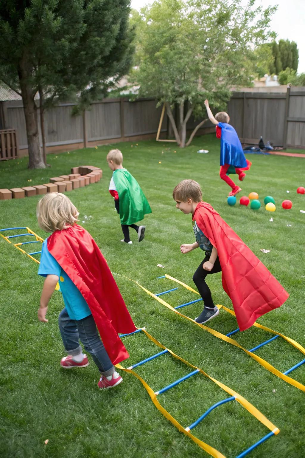 A superhero training camp that turns toddlers into little heroes.