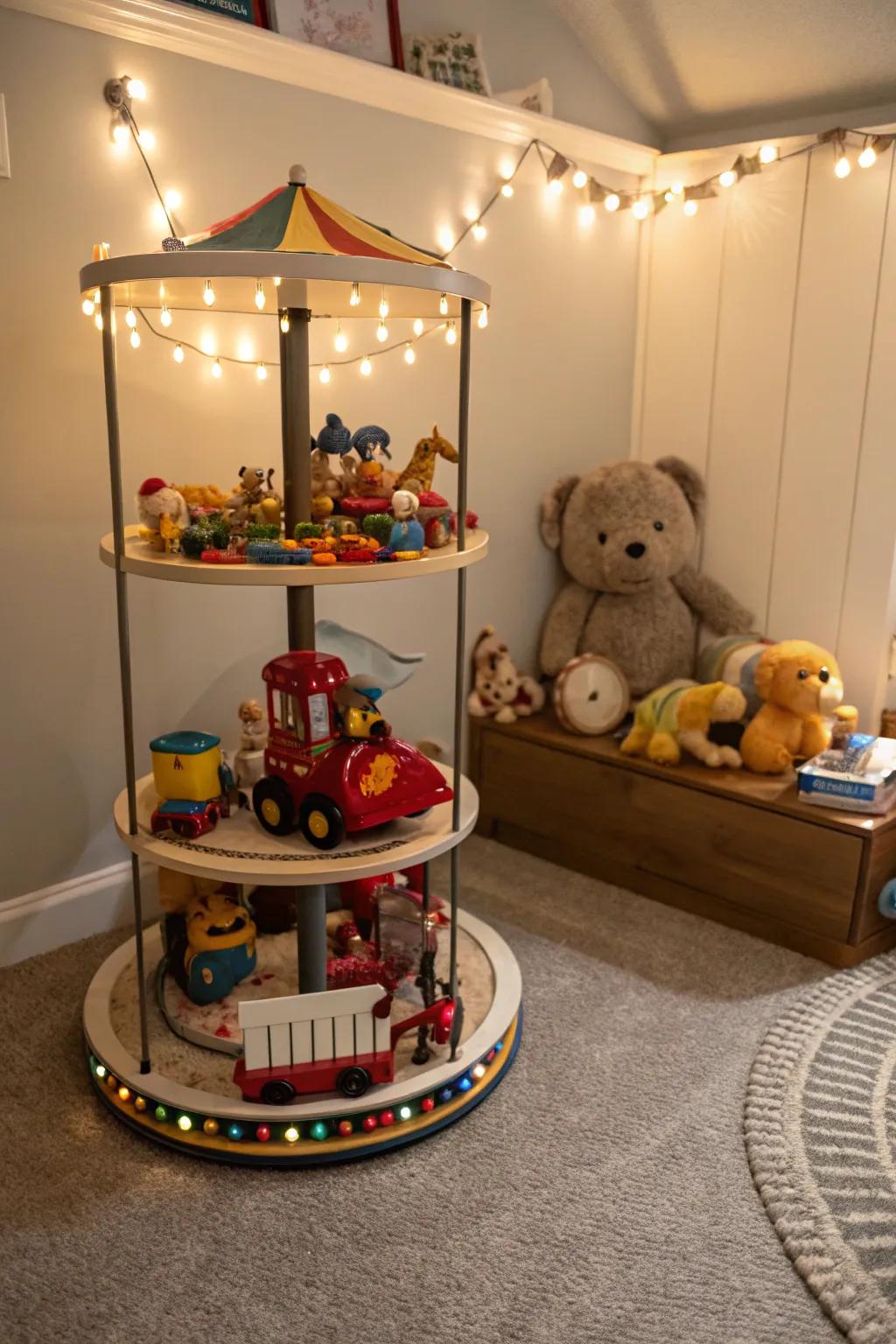 Repositioning playthings within exhibition sustains the play vicinity’s freshness and neatness.