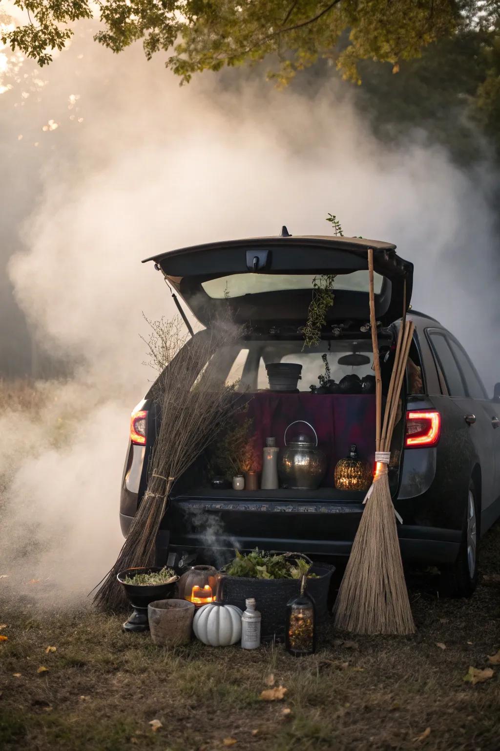 Mist contributes an ethereal, mysterious accent.