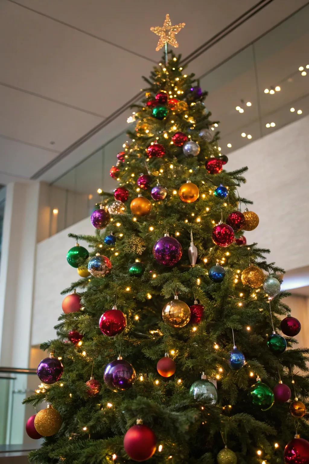 A maximalist exhibition of yesteryear crystal ornaments.